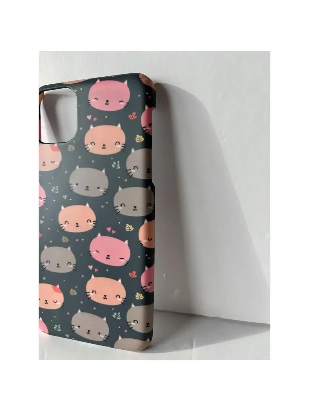 iPhone 11 Pro Max Case with Colorful Cat Design, Protective Cell Phone Cover,new